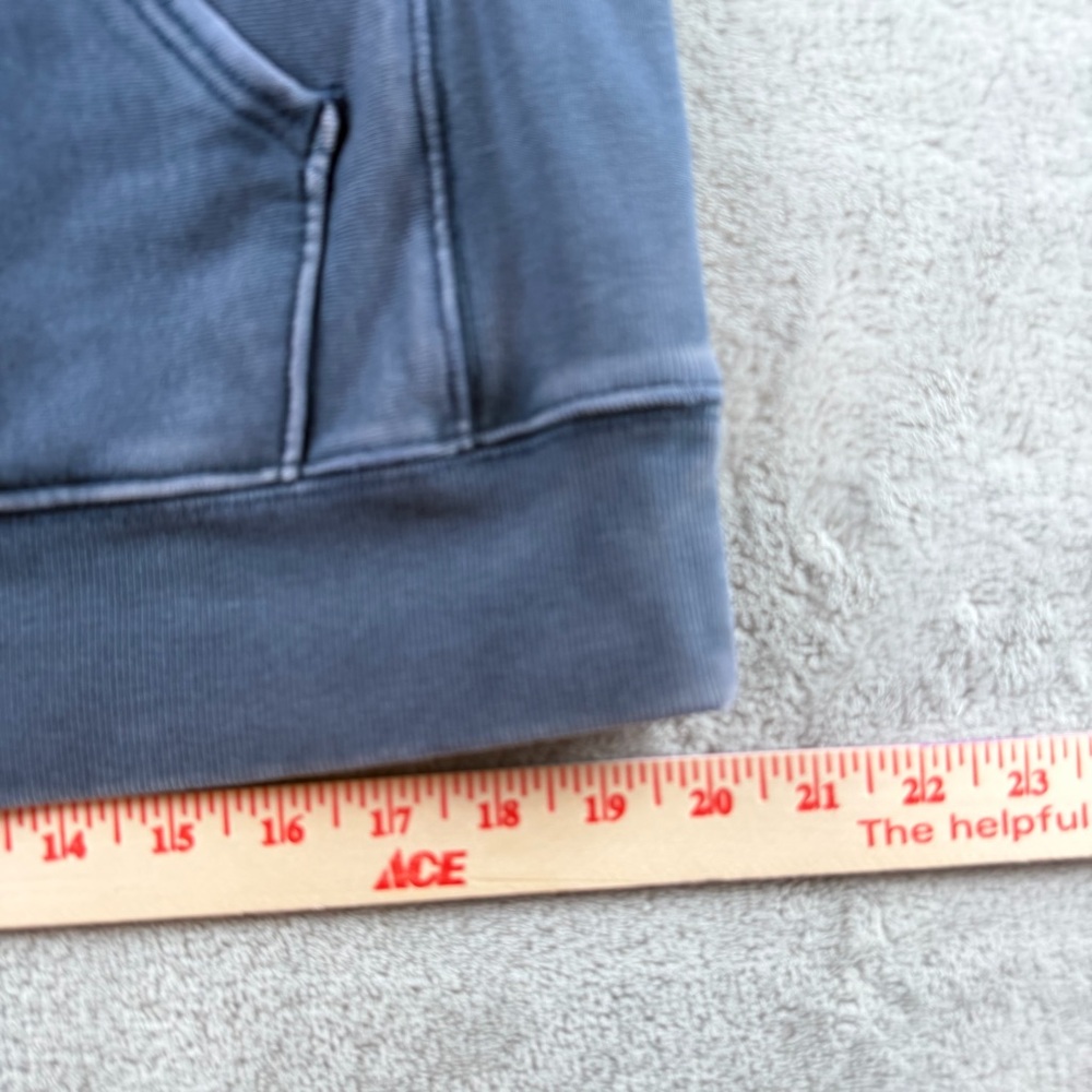 J. Crew Sportswear Heritage Navy Pullover Hoodie - Picture 6 of 9